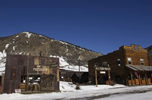 Silverton Prints: Old Time Photography shop and town sqaure in the old