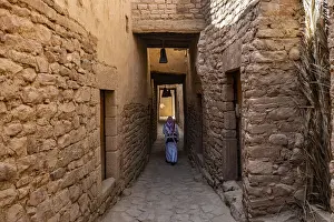 Old Towns Prints: The old town of Al Ula, Kingdom of Saudi Arabia, Middle East