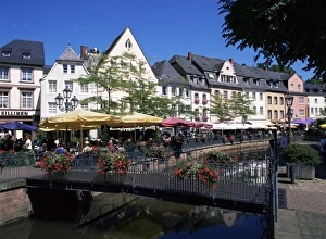 Saar Valley Prints: Old town at Buttermarkt