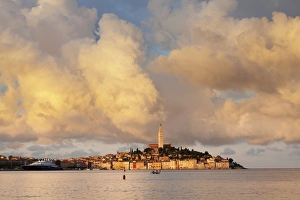 Rovinj Prints: Old town and the cathedral of St