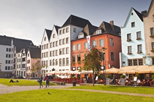 Cologne Prints: The old town of Cologne, North Rhine-Westphalia, Germany, Europe