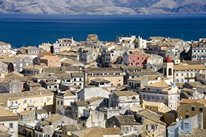 Mediterranean Culture Prints: Old Town, Corfu, Ionian Islands, Greek Islands, Greece, Europe