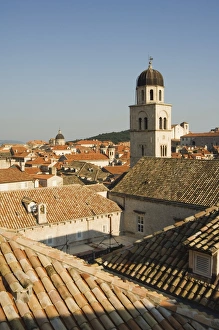 Belfry Prints: Old Town, Dubrovnik, UNESCO World Heritage, Dalmatia, Croatia, Europe