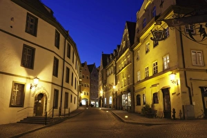 Ostallgau Prints: Old town of Fussen, Ostallgau, Allgau, Bavaria, Germany, Europe