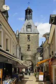 Amboise Prints: Old Town Gate, Amboise, UNESCO World Heritage Site, Indre-et-Loire, Centre, France, Europe
