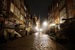 Enchanting Prints: The old town of Gdansk, a city on the Baltic coast, Poland