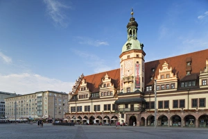 Leipzig Prints: Old Town Hall (Altes Rathaus), Leipzig, Saxony, Germany, Europe
