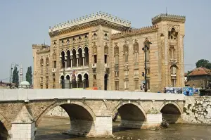 Old Town Hall, The National and University Library Austro-Hungarian Building