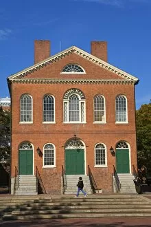 Images Dated 18th October 2007: Old Town Hall, Salem, Greater Boston Area, Massachusetts, New England, United States of America