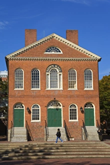 Images Dated 18th October 2007: Old Town Hall, Salem, Greater Boston Area, Massachusetts, New England, United States of America