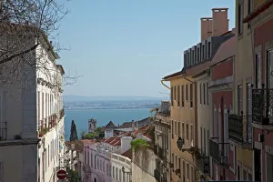 Lisbon Prints: The old town, Lisbon, Portugal, Europe