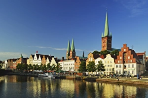 Old Town of Lubeck, Schleswig-Holstein, Germany, Europe