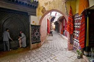 In the old town of Meknes, Morocco, North Africa, Africa