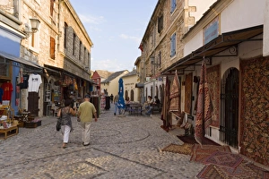 Mostar Prints: Old Town, Mostar, Herzegovina, Bosnia Herzegovina, Europe