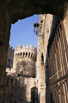 Rhodes Town Prints: Old town near the Palace of the Grand Masters