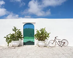 Old Towns Prints: The Old Town of Ostuni, Puglia, Italy, Europe