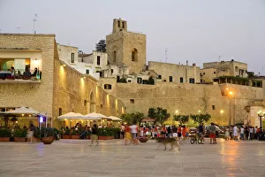 Crowd Prints: Old town, Otranto, Lecce province, Puglia, Italy, Europe