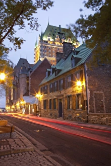 Head Lights Prints: The Old Town, Quebec City, Quebec, Canada, North America