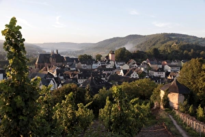 Rhineland Palatinate Prints: Old town of Saarburg, Rhineland-Palatinate, Germany, Europe