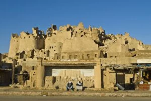 The old town of Shali, a deserted ruined town, Siwa, Egypt, North Africa, Africa