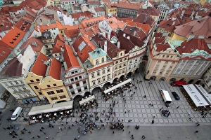 Old Town Square, UNESCO World Heritage Site, Prague, Czech Republic, Europe
