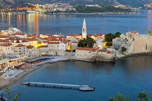 Old Town (Stari Grad), Budva, Montenegro, Europe