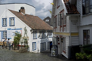 Images Dated 22nd August 2009: The Old Town, Stavanger, Norway, Scandinavia, Europe