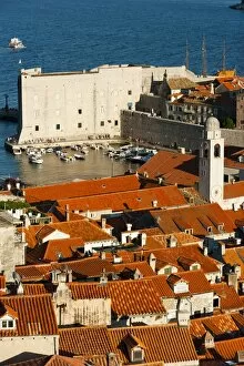 Images Dated 7th August 2010: Old town view, Dubrovnik, UNESCO World Heritage Site, Dubrovnik-Neretva county