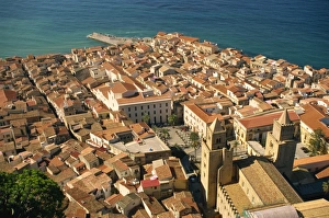 Old town viewed from La Rocca