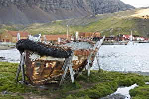 Old whaling station, Grytviken, South Georgia, South Atlantic