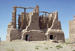 Herat Prints: An old windmill near Herat, Afghanistan, Asia