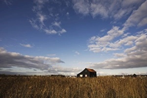 Old wooden house, Walberswick, Suffolk, England, United Kingdom, Europe