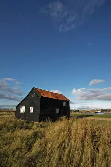 Images Dated 9th November 2009: Old wooden house, Walberswick, Suffolk, England, United Kingdom, Europe