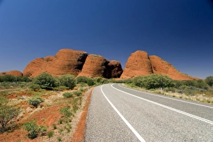 Northern Territory Prints: The Olgas, monoliths of hard sandstone