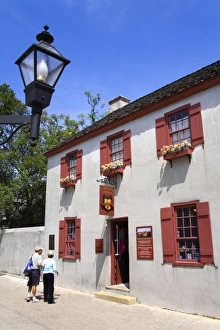 Images Dated 28th March 2007: Oliveros House, St. George Street, Spanish Quarter, St. Augustine, Florida