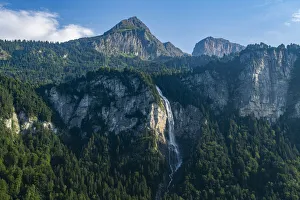 Bernese Oberland Prints: Oltschibachfall, Bernese Oberland, Switzerland, Europe