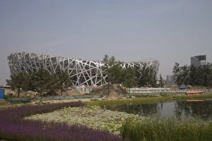Olympic Stadium (The Birds Nest), Beijing, China, Asia