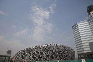 Olympic Stadium (The Birds Nest), Beijing, China, Asia