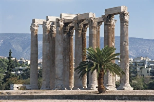 Athen Prints: Olympieion Temple of Zeus
