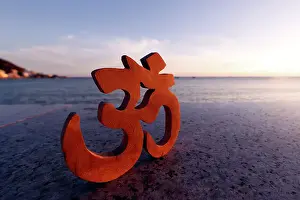 Ho Chi Minh City Prints: The Om (Aum symbol), one of the most important spiritual sounds in Hinduism
