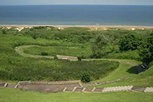 Normandie Prints: Omaha Landing Beach, site of D-Day Landings 6th June 1944, Normandy, France, Europe