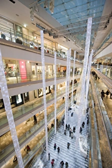 Shopping Mall Prints: Omotesando Hills shopping mall, Harajuku ward, Tokyo, Japan, Asia