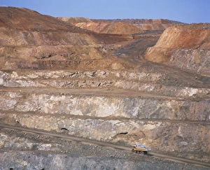 Western Australia Prints: Open cast gold mine at Kalgoorlie, Western Australia, Australia, Pacific