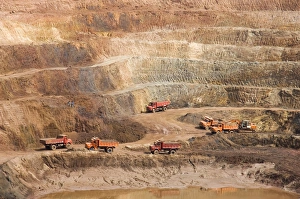 Appliance Prints: Open cast iron mine
