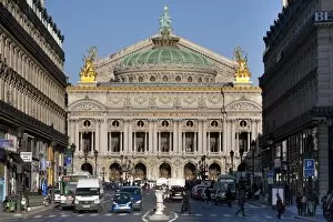 Images Dated 8th December 2009: Opera Garnier building, Paris, France, Europe