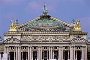 Pari Prints: Opera Garnier, Place de l Opera, Paris, France, Europe