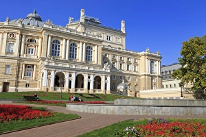 Opera House, Odessa, Crimea, Ukraine, Europe