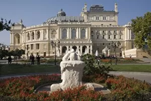 Images Dated 8th October 2009: Opera House, Odessa, Ukraine, Europe