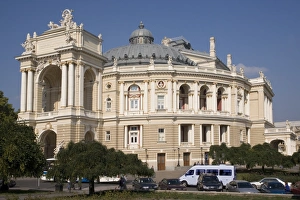 Images Dated 8th October 2009: Opera House, Odessa, Ukraine, Europe