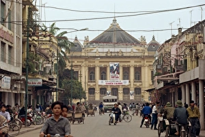 Ha Noi Prints: Opera House and former Rue Paul Bert
